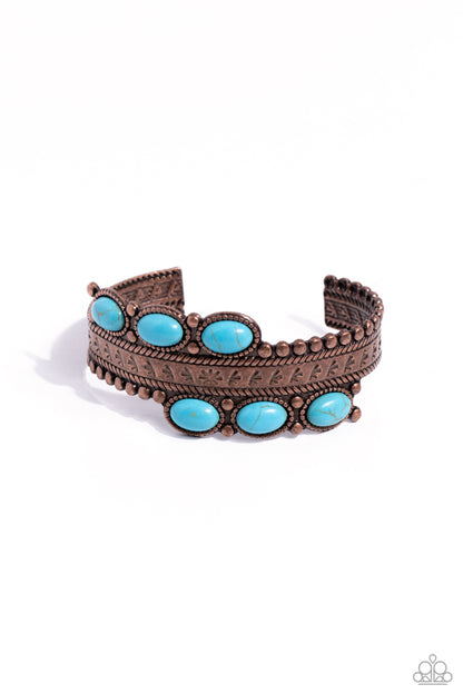 A League of Their STONE - Copper Bracelet