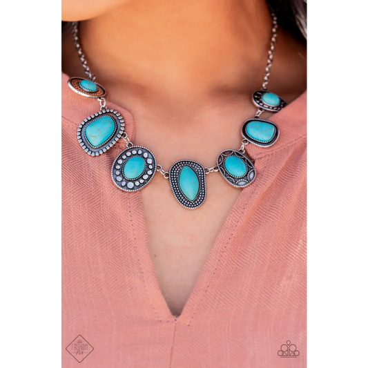 Albuquerque Artisan - Blue Necklace - Necklaces