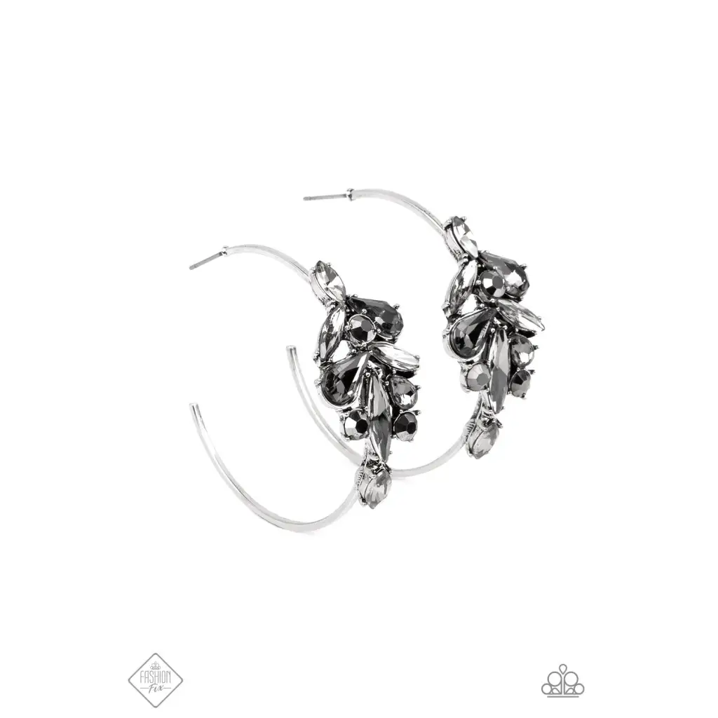 Arctic Attitude - Silver Earrings - Earrings