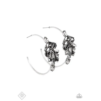 Arctic Attitude - Silver Earrings - Earrings