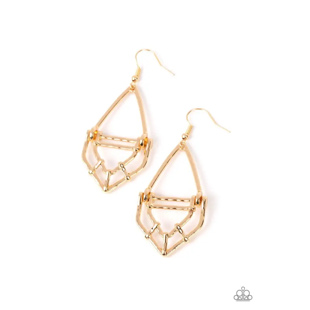 Artisan Apparatus - Gold Earrings - Earrings