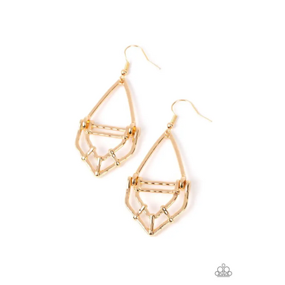 Artisan Apparatus - Gold Earrings - Earrings