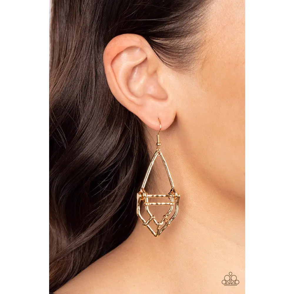 Artisan Apparatus - Gold Earrings - Earrings