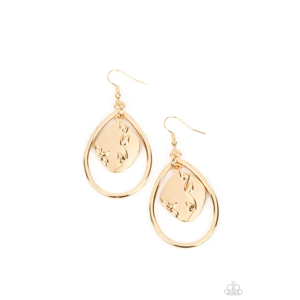 Artisan Refuge - Gold Earrings - Earrings