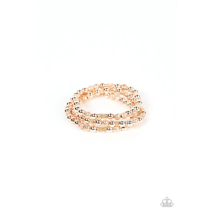 Boundless Boundaries - Rose Gold Bracelet - Bracelets