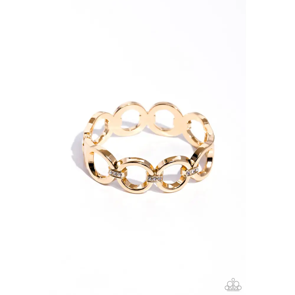 Chic Collection - Gold Bracelet - Bracelets