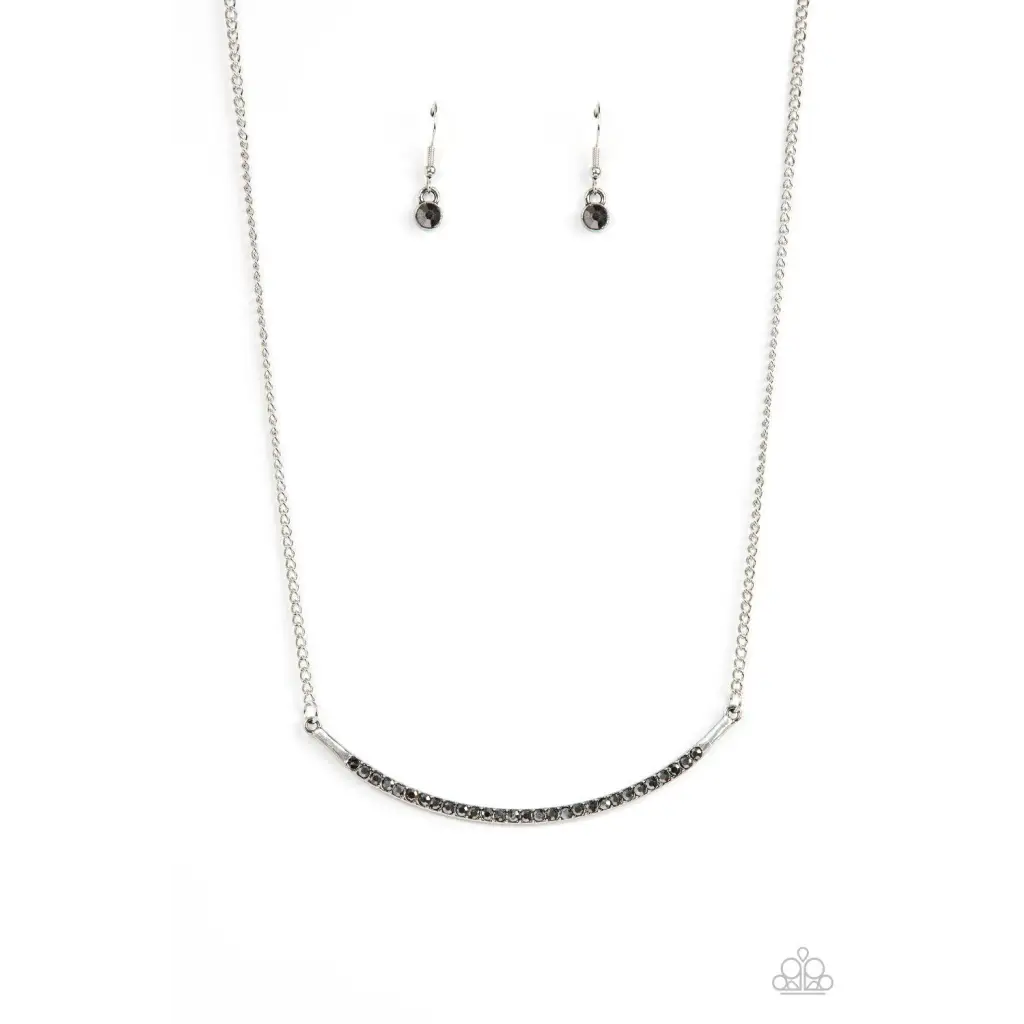 Collar Poppin Sparkle - Silver - Deb's Jazzy Jems