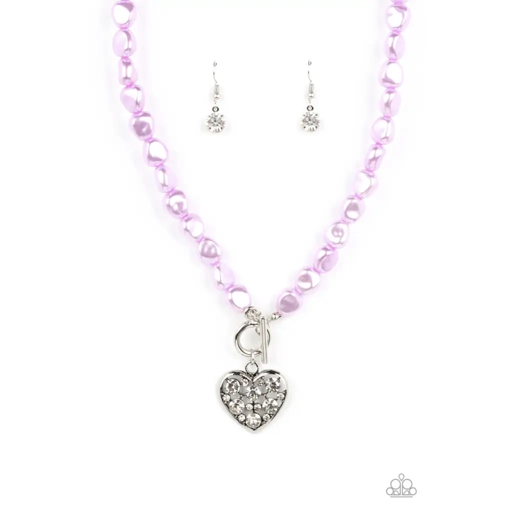 Color Me Smitten - Purple Necklace - Necklaces