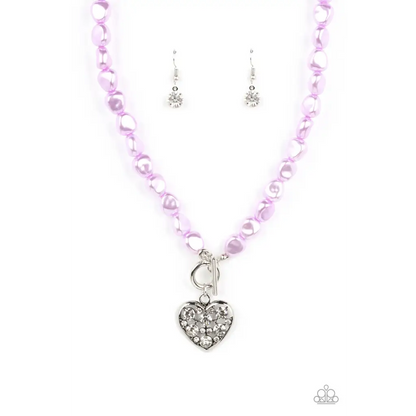 Color Me Smitten - Purple Necklace - Necklaces