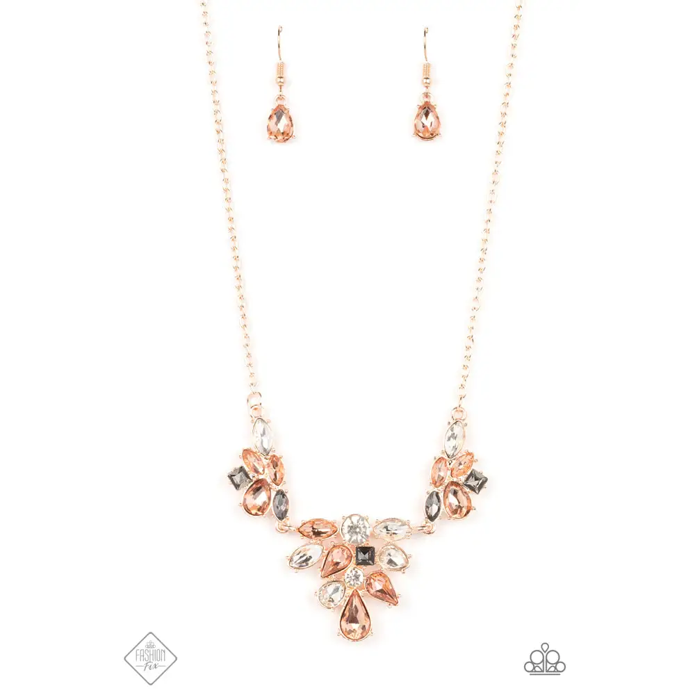 Completely Captivated - Rose Gold Necklace - Necklaces