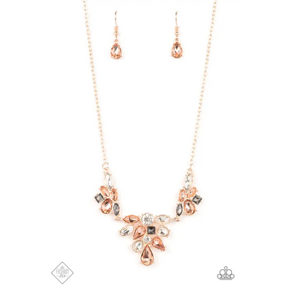 Completely Captivated - Rose Gold Necklace - Necklaces