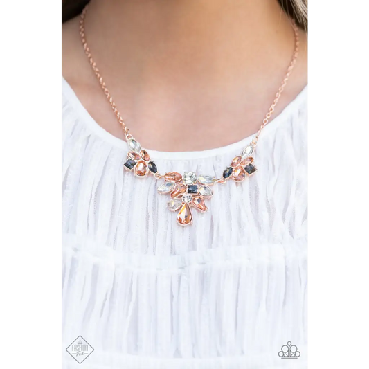 Completely Captivated - Rose Gold Necklace - Necklaces