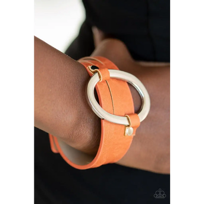 Cowgirl Cavalier - Orange Bracelet - Deb's Jazzy Jems