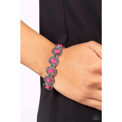 Dainty Delight - Pink Bracelet - Bracelets