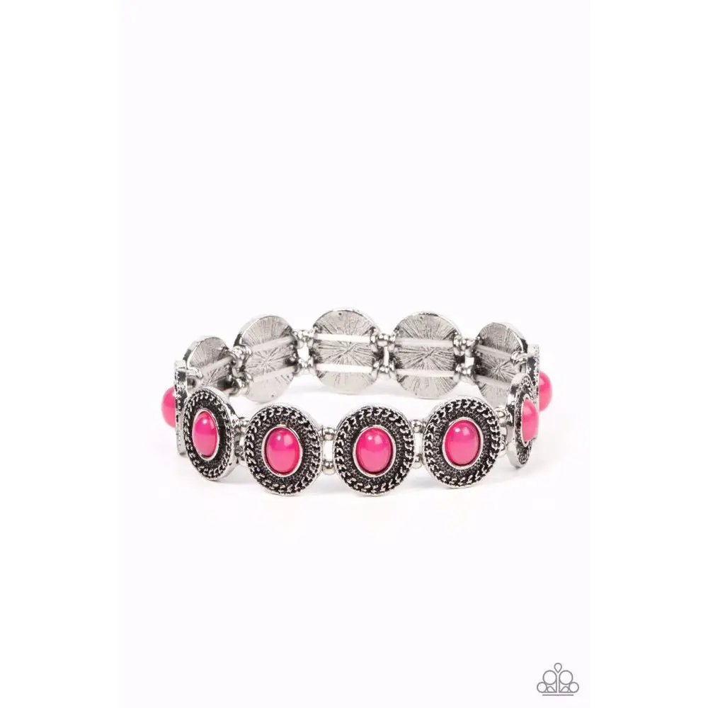 Dainty Delight - Pink Bracelet - Bracelets