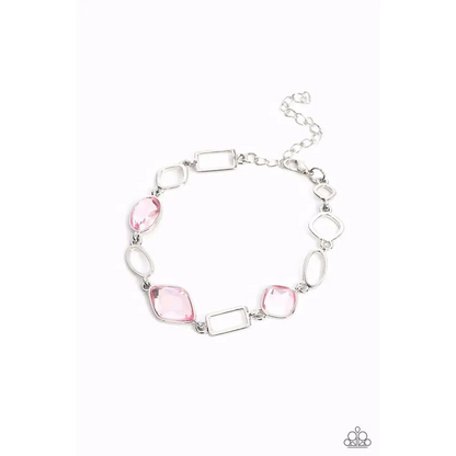 Dazzle for Days - Pink Bracelet - Bracelets