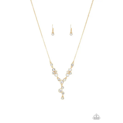 Five-Star Starlet - Gold Necklace - Deb's Jazzy Jems