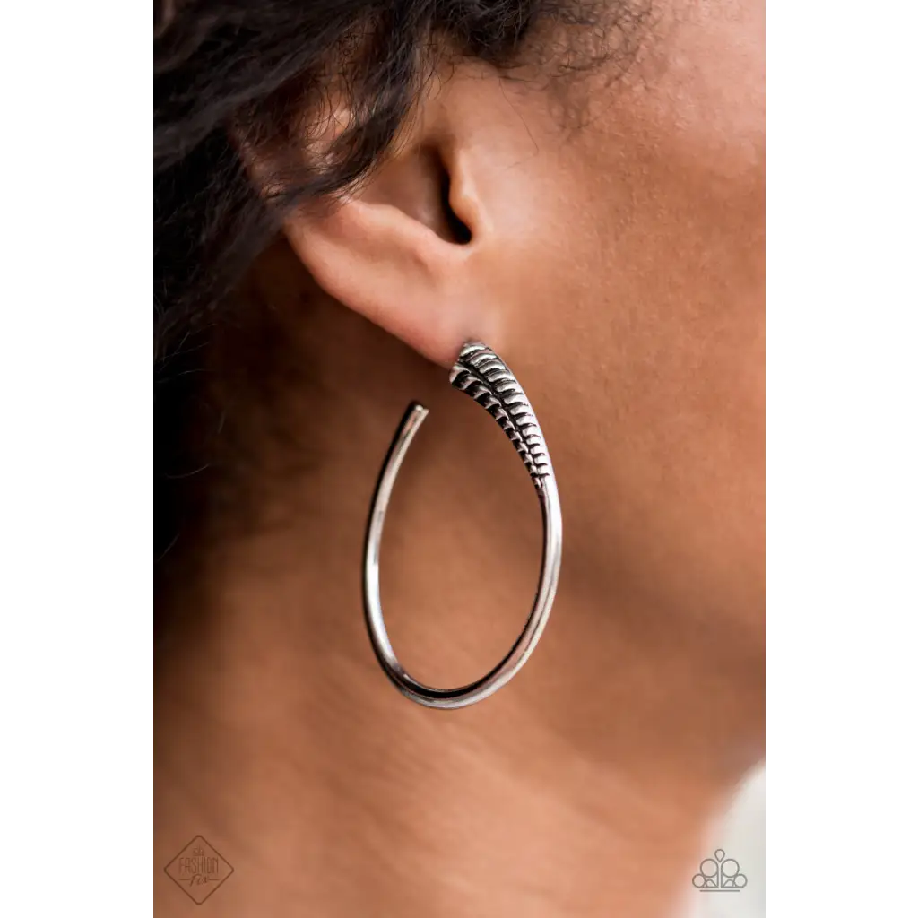 Fully Loaded - Silver Earrings - Earrings