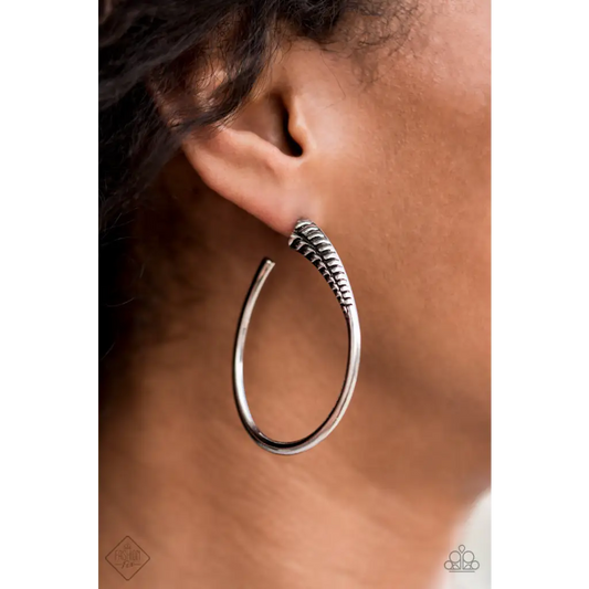 Fully Loaded - Silver Earrings - Earrings