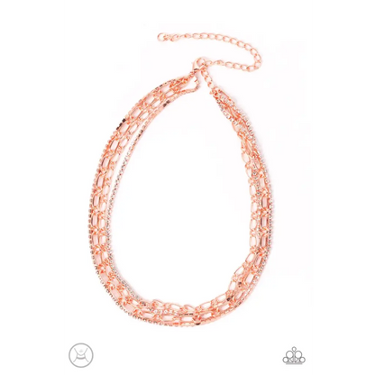 Glitter & Gossip - Copper Necklace - Necklaces