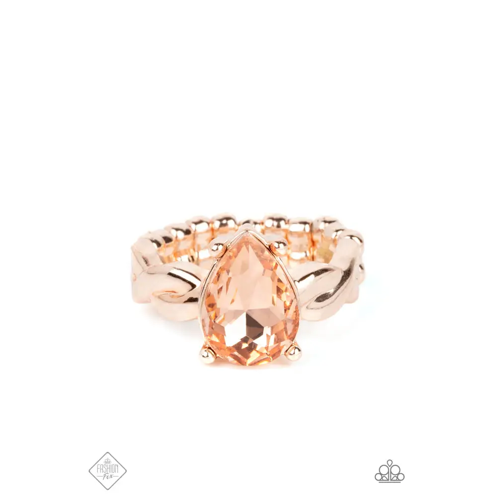 Law of Attraction - Rose Gold Ring - Rings