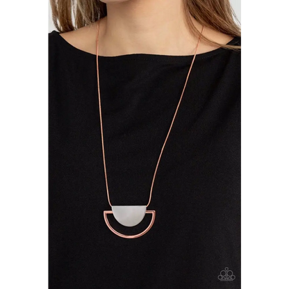 Lunar Phases - Copper Necklace - Necklaces