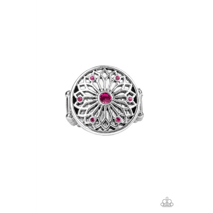 Mandala Magnificence - Pink Ring - Deb's Jazzy Jems