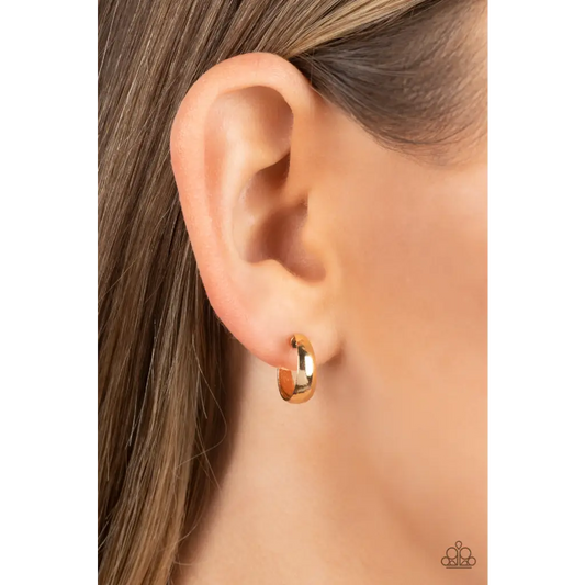 Mini Magic - Gold Earrings - Deb's Jazzy Jems