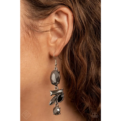 Modern Makeover - Silver Earrings - Earrings