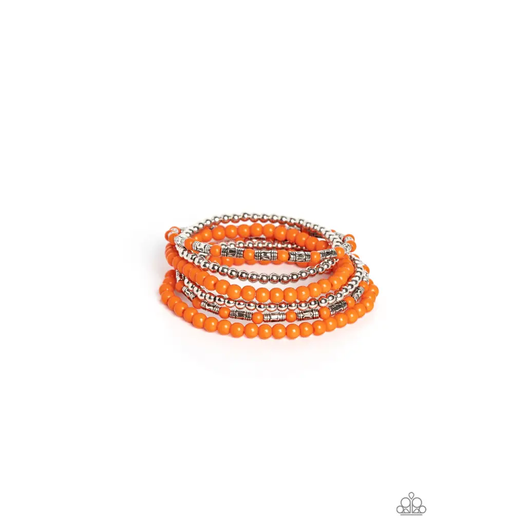 Mythical Magic - Orange Bracelet - Bracelets