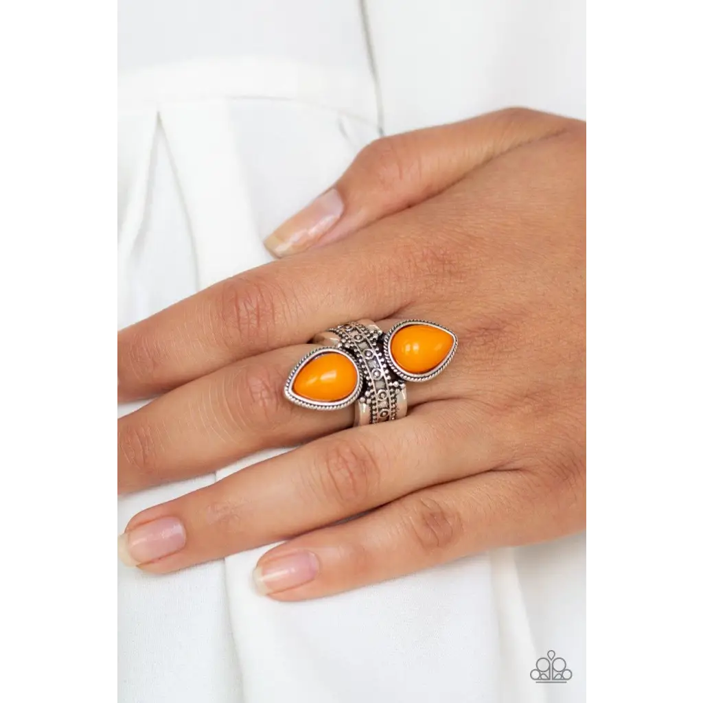 New Age Leader - Orange Ring - Deb's Jazzy Jems