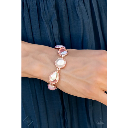 Nostalgically Nautical - Rose Gold Bracelet - Bracelets