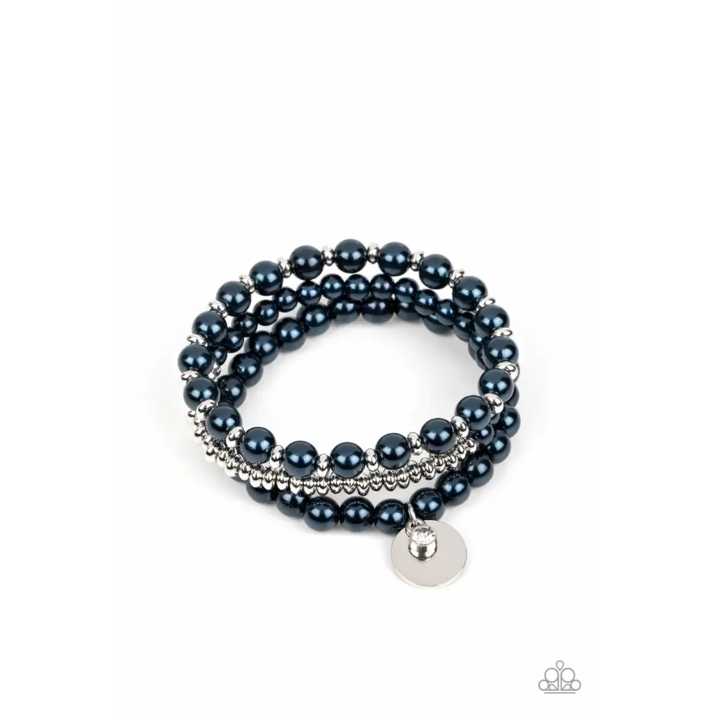 Pearly Professional - Blue Bracelet - Bracelets