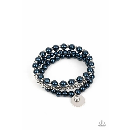 Pearly Professional - Blue Bracelet - Bracelets