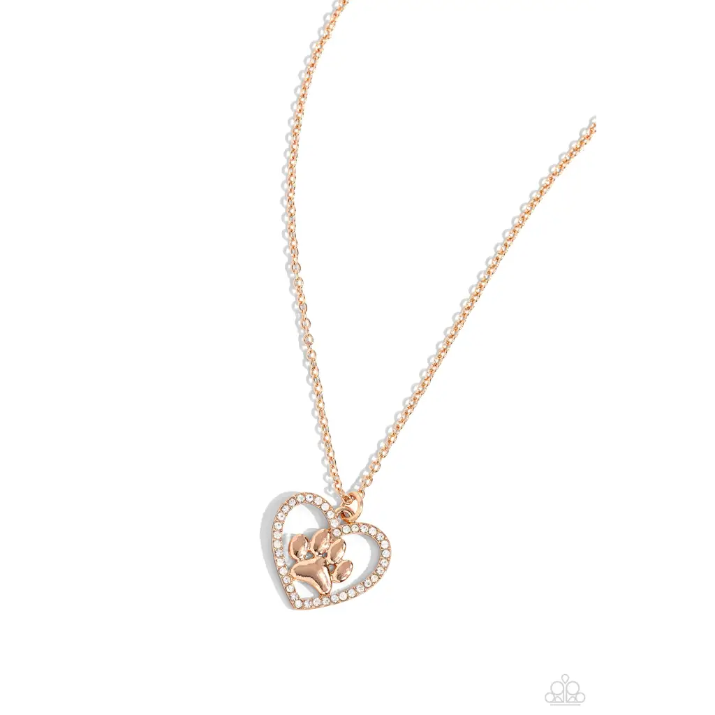 PET in Motion - Rose Gold Necklace - Necklaces