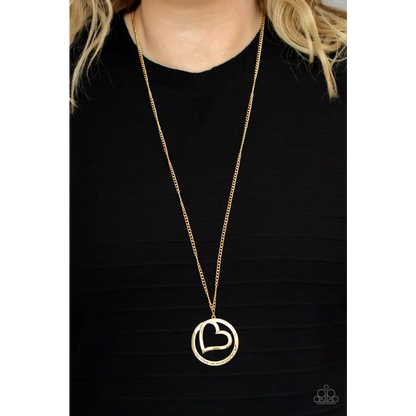 Positively Perfect - Gold Necklace - Necklaces