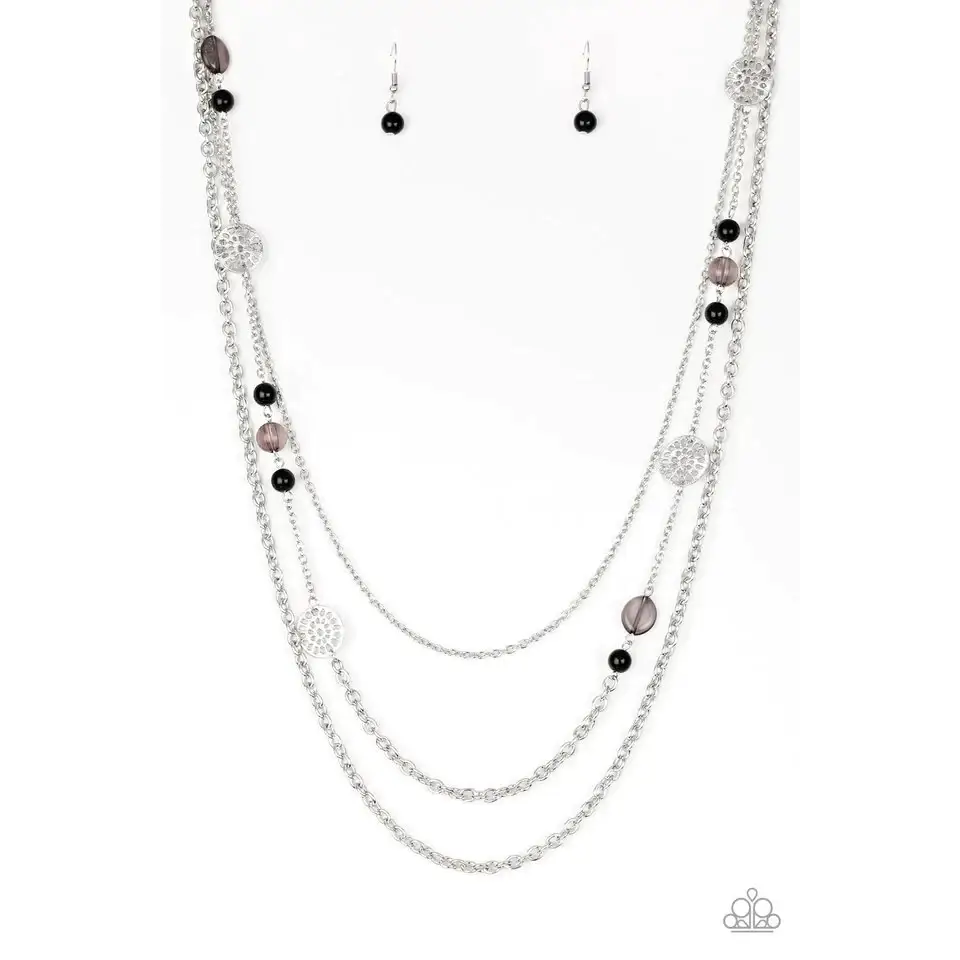 Pretty Pop-tastic! - Black Necklace - Deb's Jazzy Jems