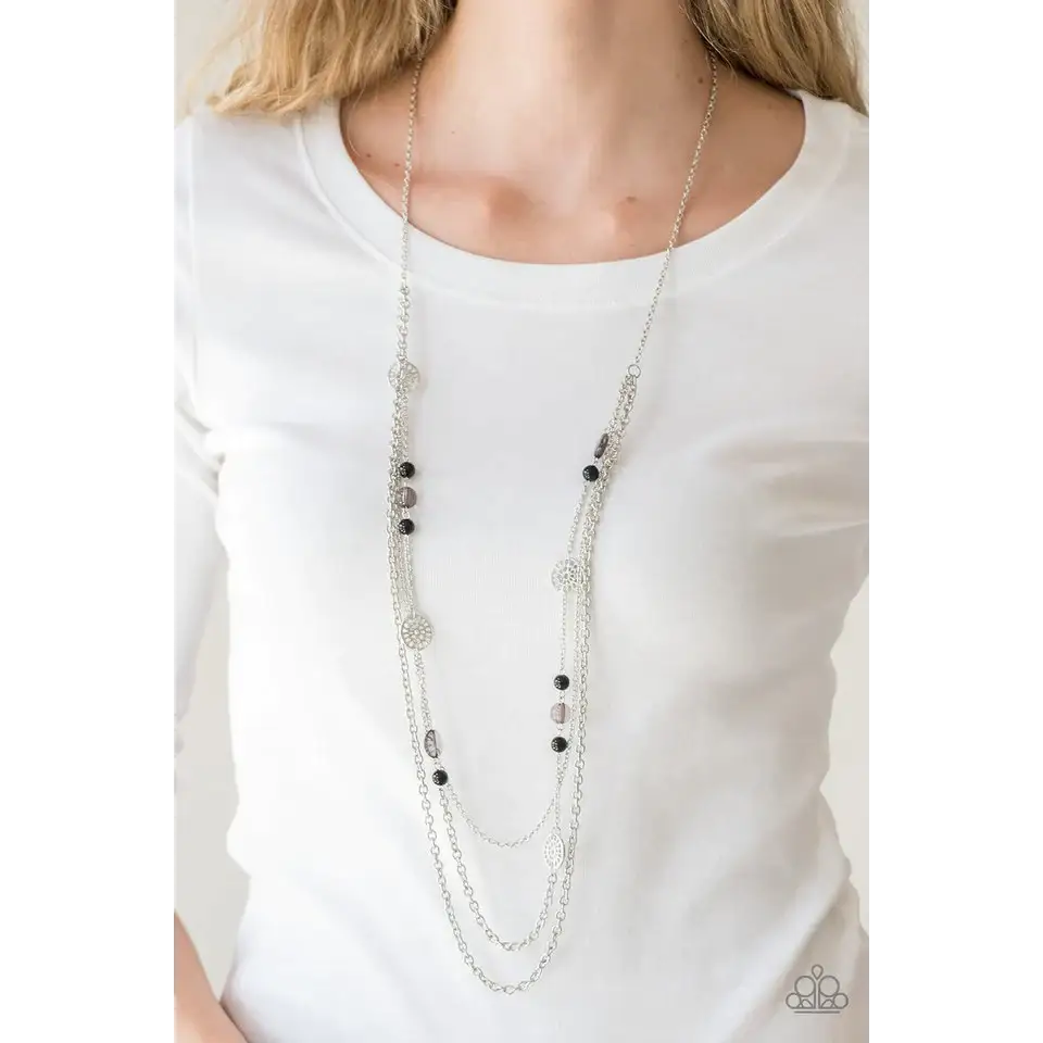 Pretty Pop-tastic! - Black Necklace - Deb's Jazzy Jems