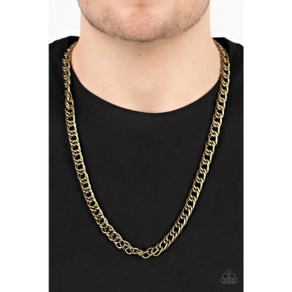 Pro League - Brass Necklace - Necklaces