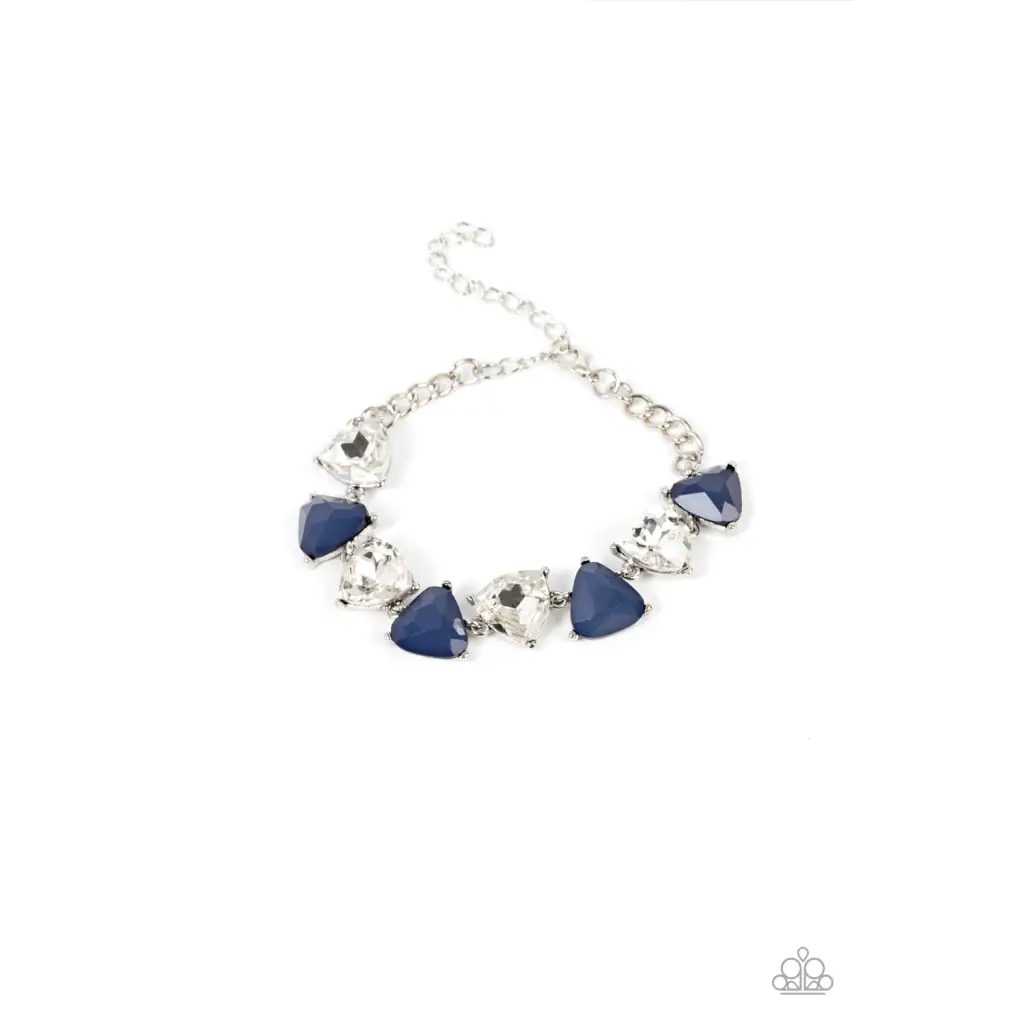 Pumped up Prisms - Blue Bracelet - Deb's Jazzy Jems