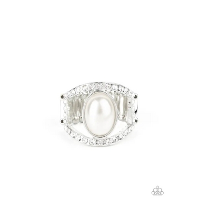 Radiating Riches - White Ring - Deb's Jazzy Jems