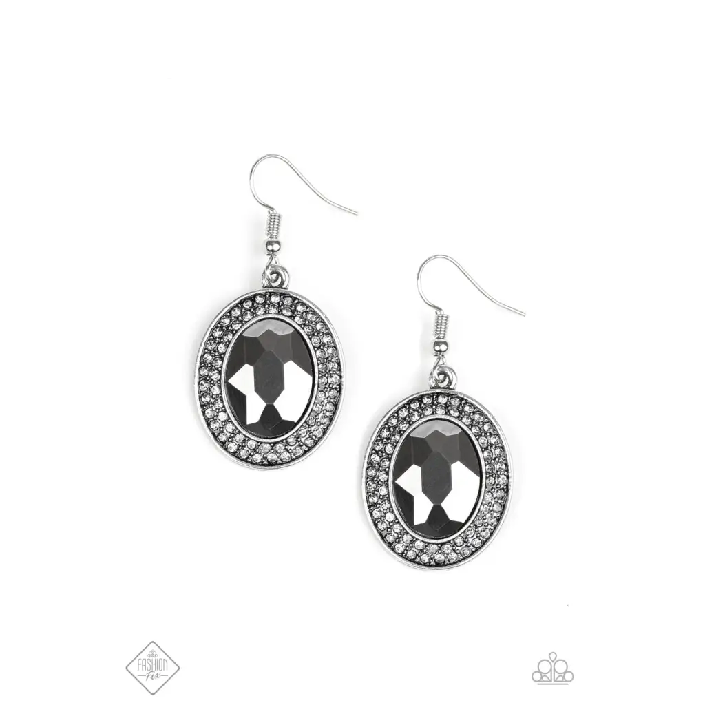 Rebel Highness - Sept 2019 - Black Earrings - Deb's Jazzy Jems