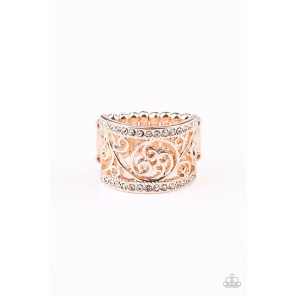 Regal Reflections - Rose Gold Ring - Rings