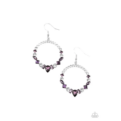 Revolutionary Refinement - Purple Earrings - Earrings