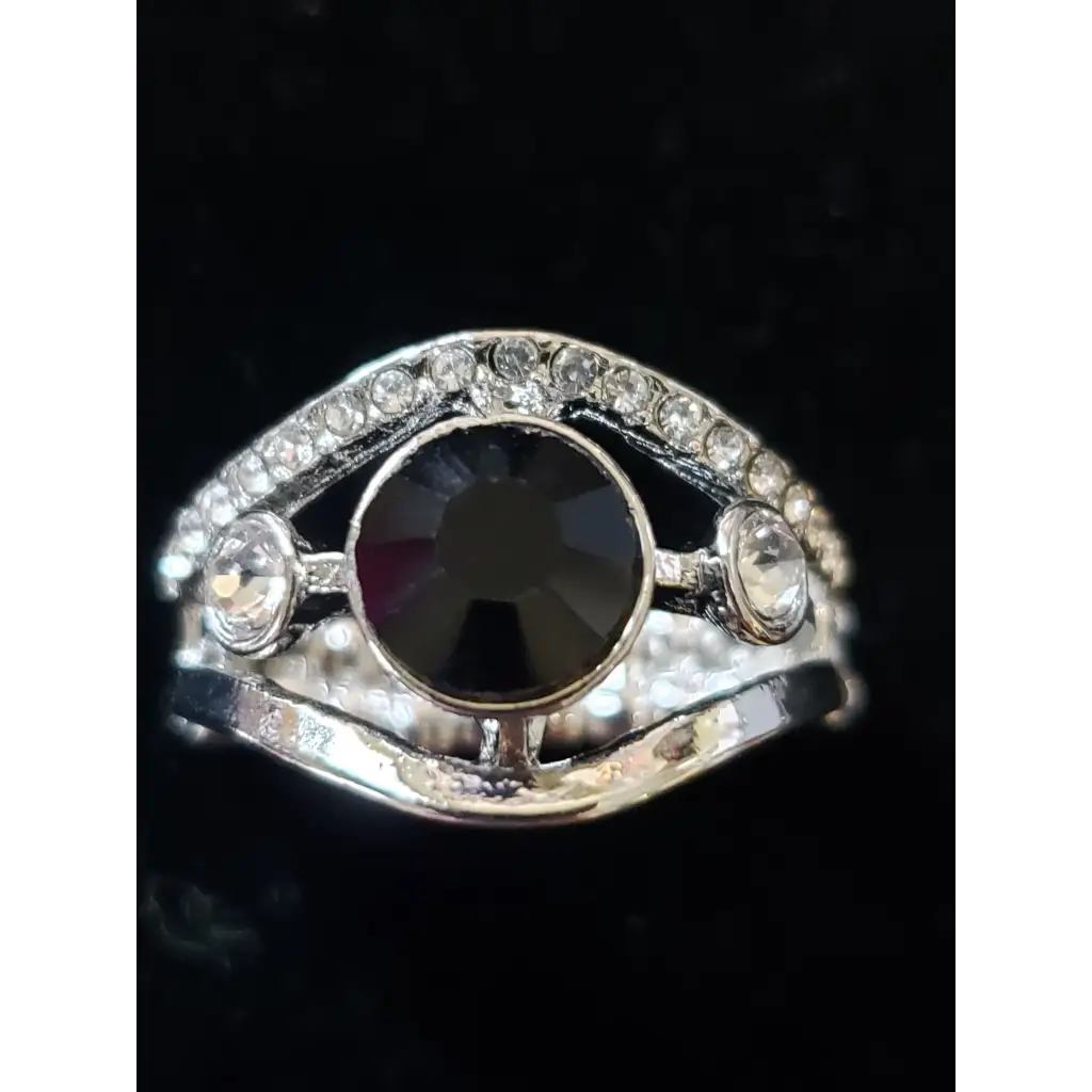 Rich with Richness - Black Ring - Deb's Jazzy Jems