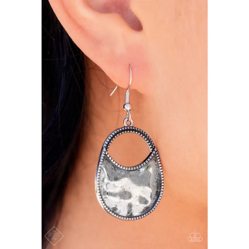 Rio Rancho Relic - Silver Earrings - Earrings