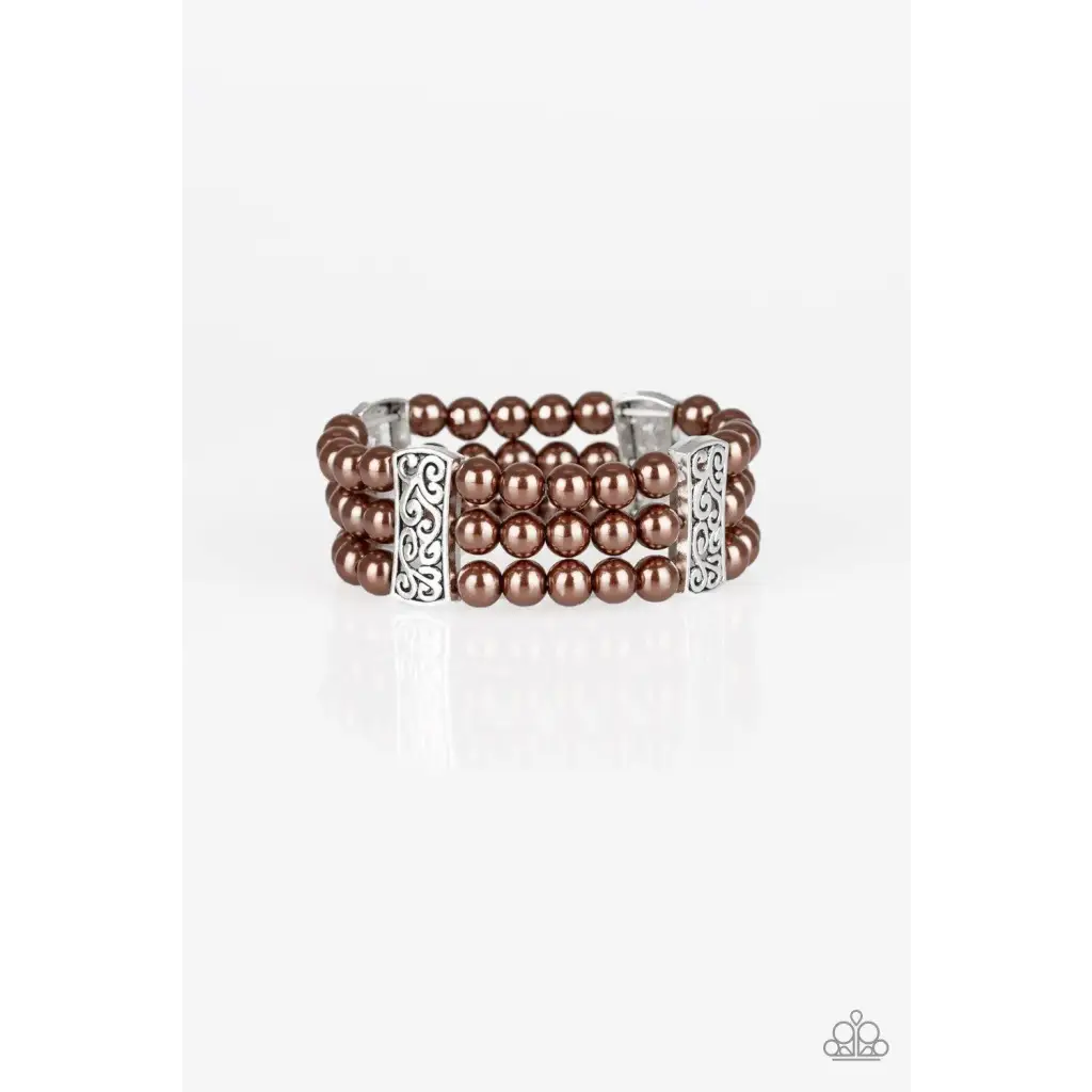 Ritzy Ritz - Brown Bracelet - Deb's Jazzy Jems