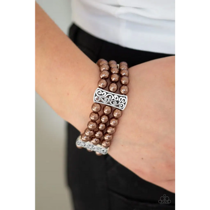 Ritzy Ritz - Brown Bracelet - Deb's Jazzy Jems