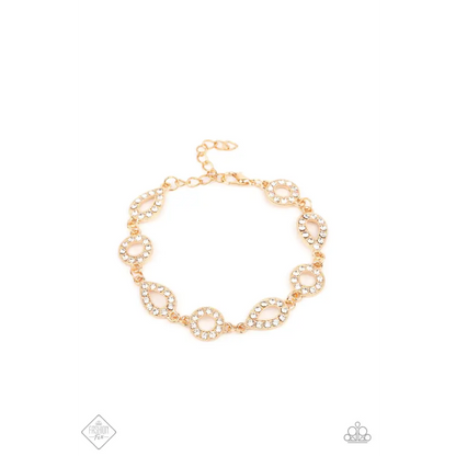 Royally Refined - Gold Bracelet - Bracelets