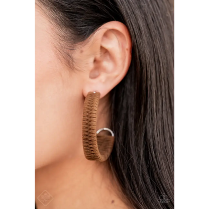 Rural Guru - Brown Earrings - Earrings